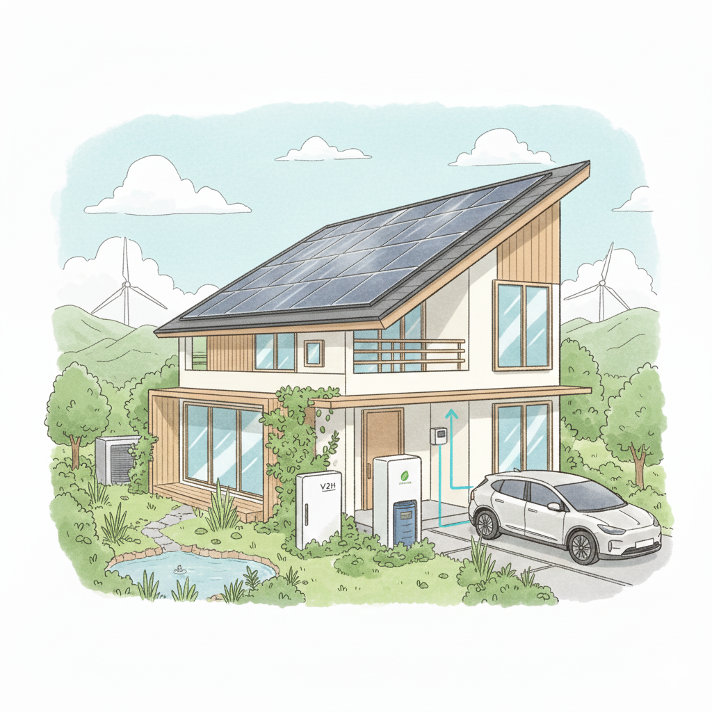 2027年から始まる「GX ZEH」ってなあに? パッシブデザインで叶える、心地よくておトクな未来の住まい アイキャッチ画像