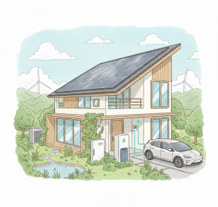 2027年から始まる「GX ZEH」ってなあに？ パッシブデザインで叶える、心地よくておトクな未来の住まい アイキャッチ画像