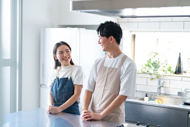 夫婦共にズボラなので掃除のしやすさ使いやすさにこだわりました。 アイキャッチ画像